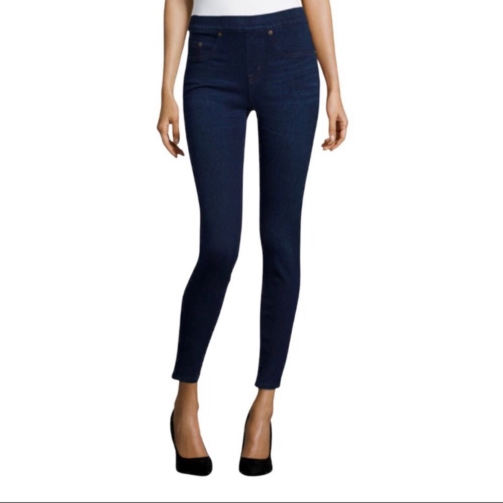 Spanx Ready To Wow Denim Dark Wash Leggings XL